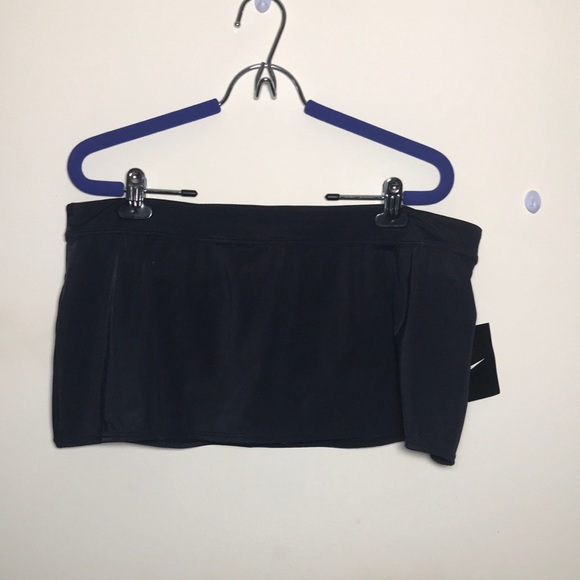 New Nike black 16 swim skirt swimsuit bikini bottoms - Picture 3 of 9